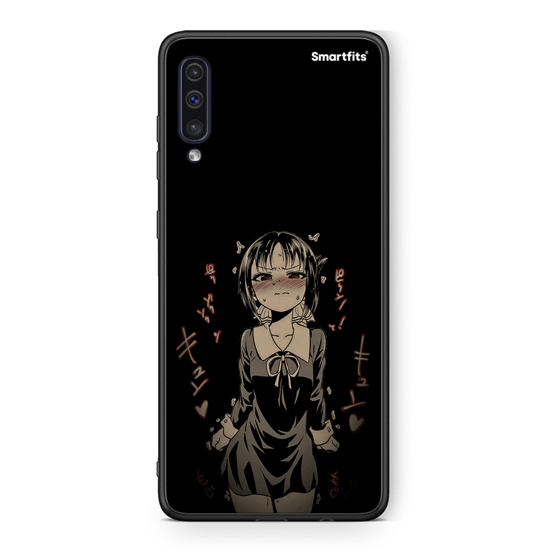 samsung a50 Anime Girl θήκη από τη Smartfits με σχέδιο στο πίσω μέρος και μαύρο περίβλημα | Smartphone case with colorful back and black bezels by Smartfits
