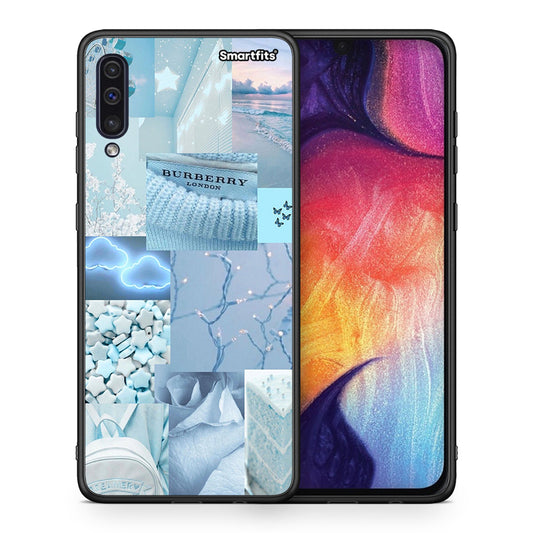 Θήκη Samsung A50/A30s Ciel Aesthetic Collage από τη Smartfits με σχέδιο στο πίσω μέρος και μαύρο περίβλημα | Samsung A50/A30s Ciel Aesthetic Collage case with colorful back and black bezels