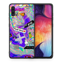 Thumbnail for Θήκη Samsung A50/A30s Game Over από τη Smartfits με σχέδιο στο πίσω μέρος και μαύρο περίβλημα | Samsung A50/A30s Game Over case with colorful back and black bezels