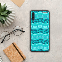 Thumbnail for Swimming Dolphins - Samsung Galaxy A50 / A30s θήκη