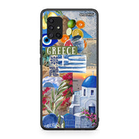 Thumbnail for Samsung Galaxy A51 5G All Greek Θήκη από τη Smartfits με σχέδιο στο πίσω μέρος και μαύρο περίβλημα | Smartphone case with colorful back and black bezels by Smartfits