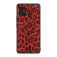 Thumbnail for 4 - Samsung Galaxy A51 5G Red Leopard Animal case, cover, bumper