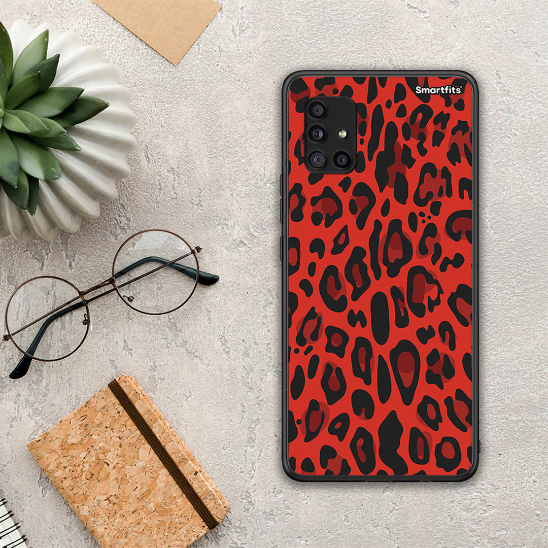 Animal Red Leopard - Samsung Galaxy A51 5G θήκη