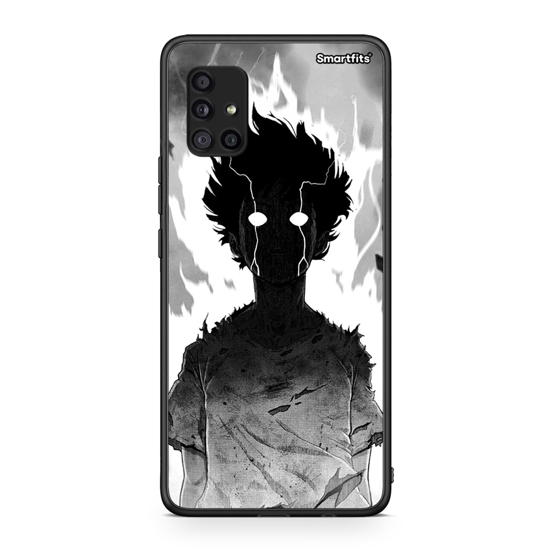 Samsung Galaxy A51 5G Anime Boy Θήκη από τη Smartfits με σχέδιο στο πίσω μέρος και μαύρο περίβλημα | Smartphone case with colorful back and black bezels by Smartfits