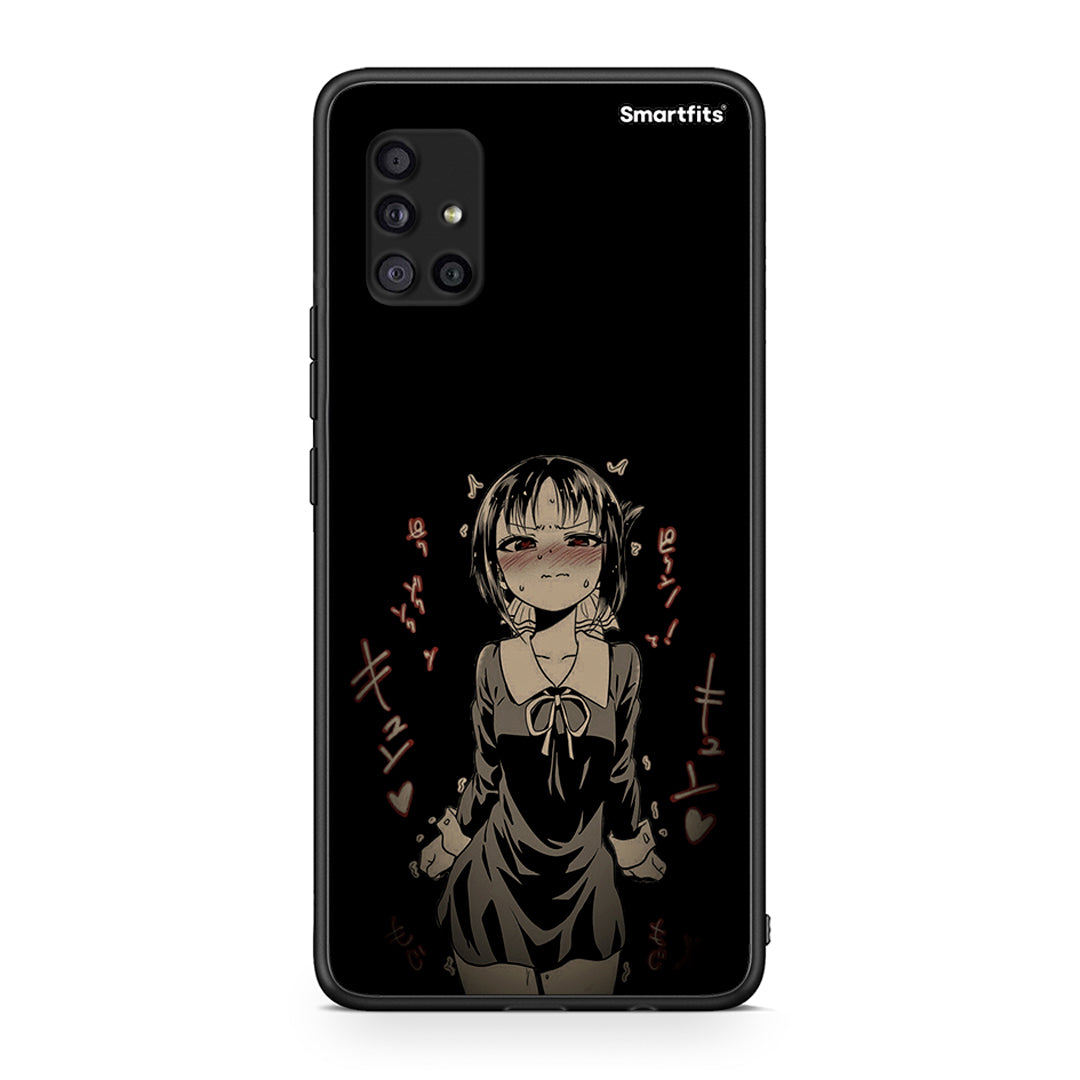 Samsung Galaxy A51 5G Anime Girl θήκη από τη Smartfits με σχέδιο στο πίσω μέρος και μαύρο περίβλημα | Smartphone case with colorful back and black bezels by Smartfits