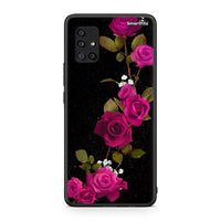 Thumbnail for 4 - Samsung Galaxy A51 5G Red Roses Flower case, cover, bumper