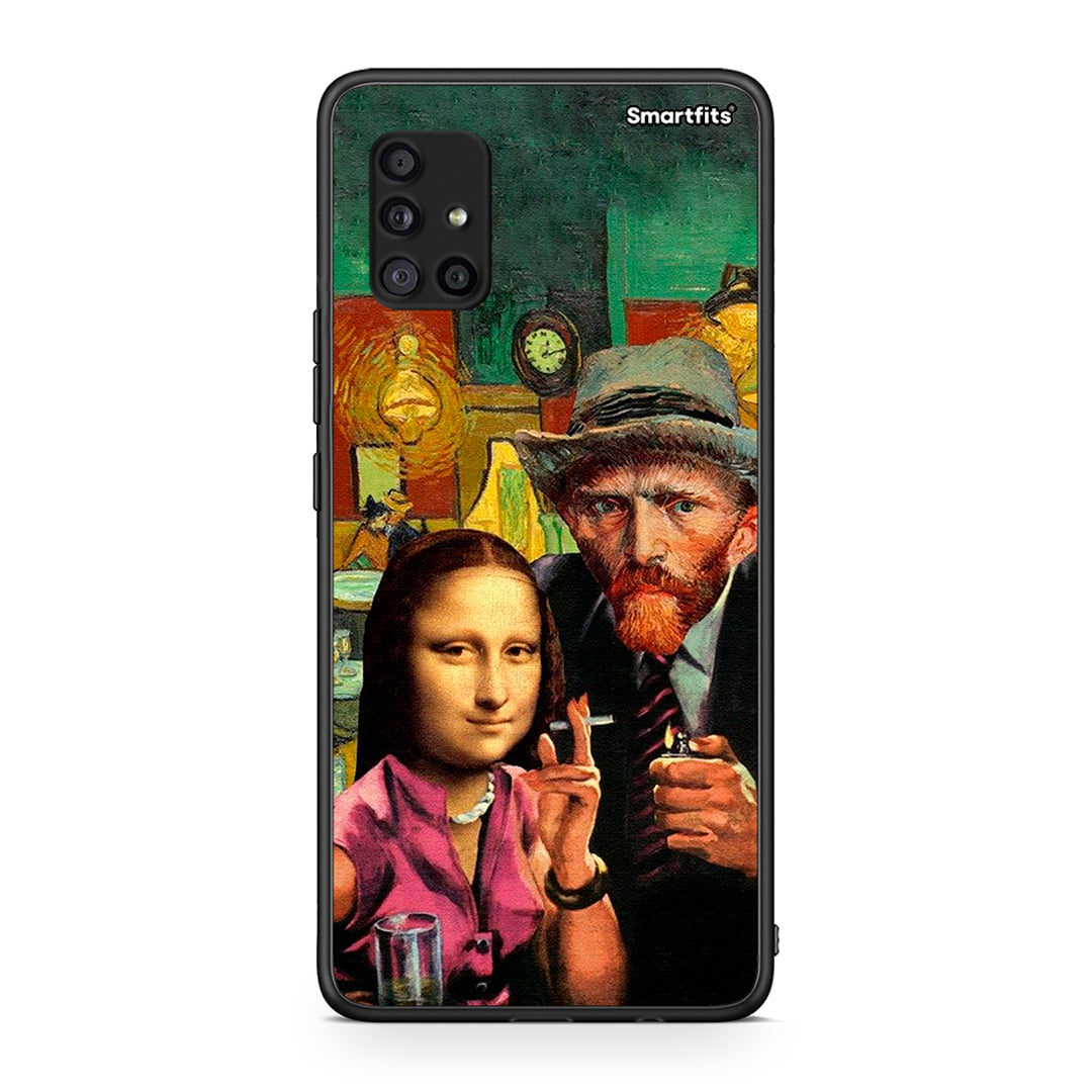 Samsung Galaxy A51 5G Funny Art θήκη από τη Smartfits με σχέδιο στο πίσω μέρος και μαύρο περίβλημα | Smartphone case with colorful back and black bezels by Smartfits