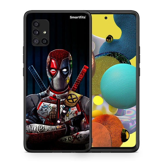Θήκη Samsung Galaxy A51 5G Funny Guy από τη Smartfits με σχέδιο στο πίσω μέρος και μαύρο περίβλημα | Samsung Galaxy A51 5G Funny Guy case with colorful back and black bezels