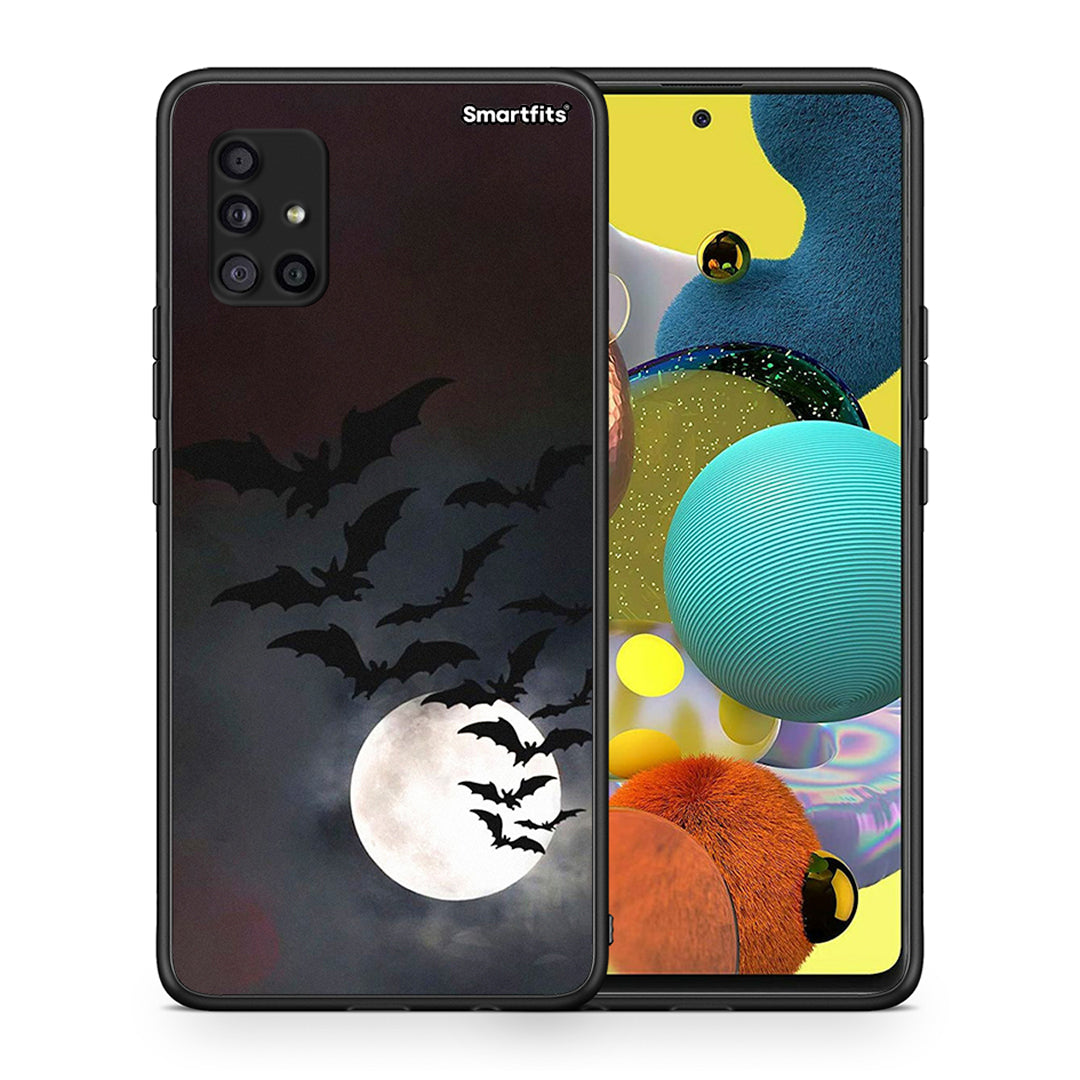 Halloween Bat Night - Samsung Galaxy A51 5G θήκη