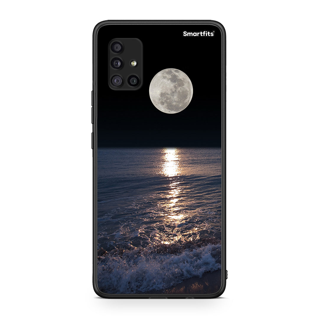 4 - Samsung Galaxy A51 5G Moon Landscape case, cover, bumper