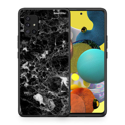 Θήκη Samsung Galaxy A51 5G Male Marble από τη Smartfits με σχέδιο στο πίσω μέρος και μαύρο περίβλημα | Samsung Galaxy A51 5G Male Marble case with colorful back and black bezels