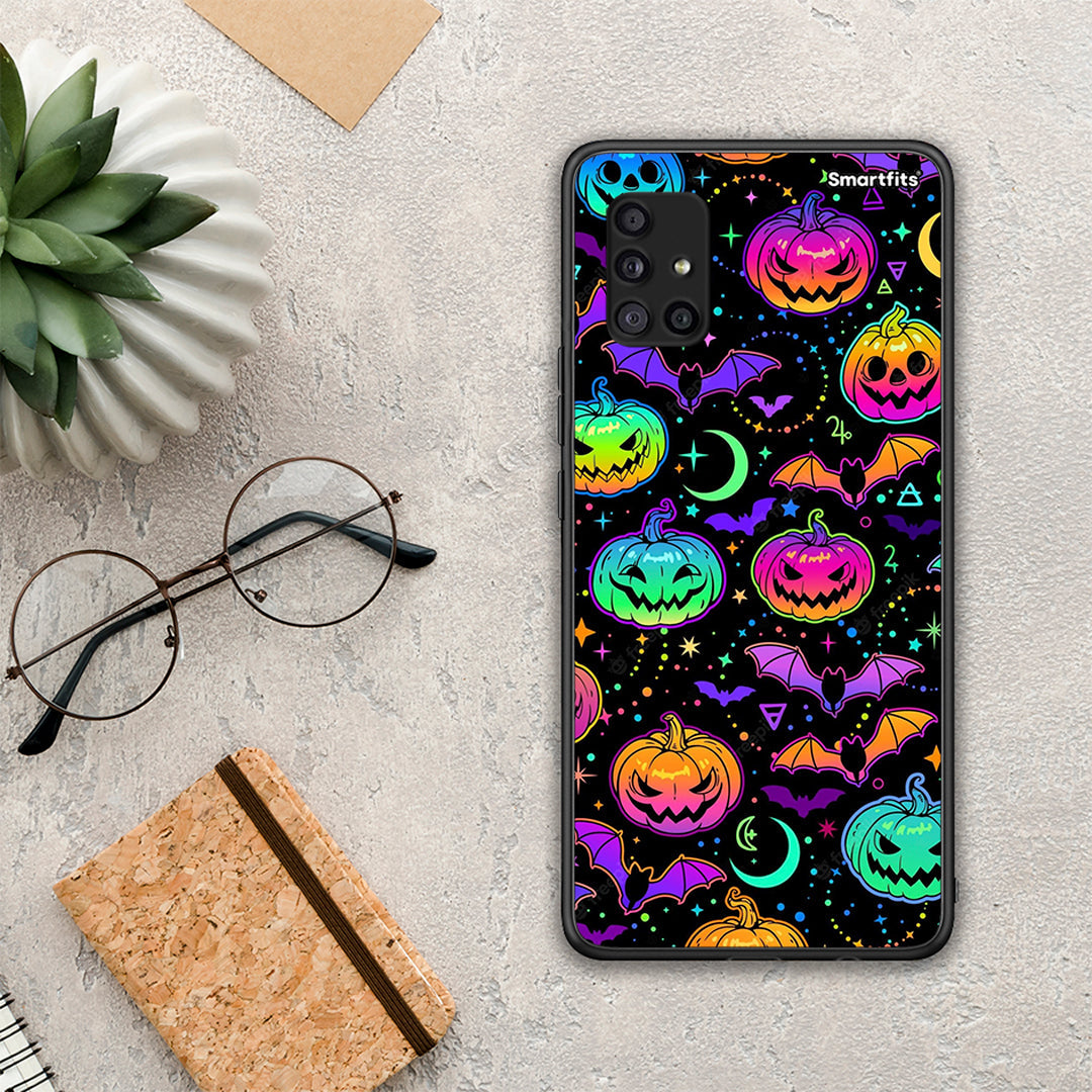 Neon Halloween - Samsung Galaxy A51 5G θήκη