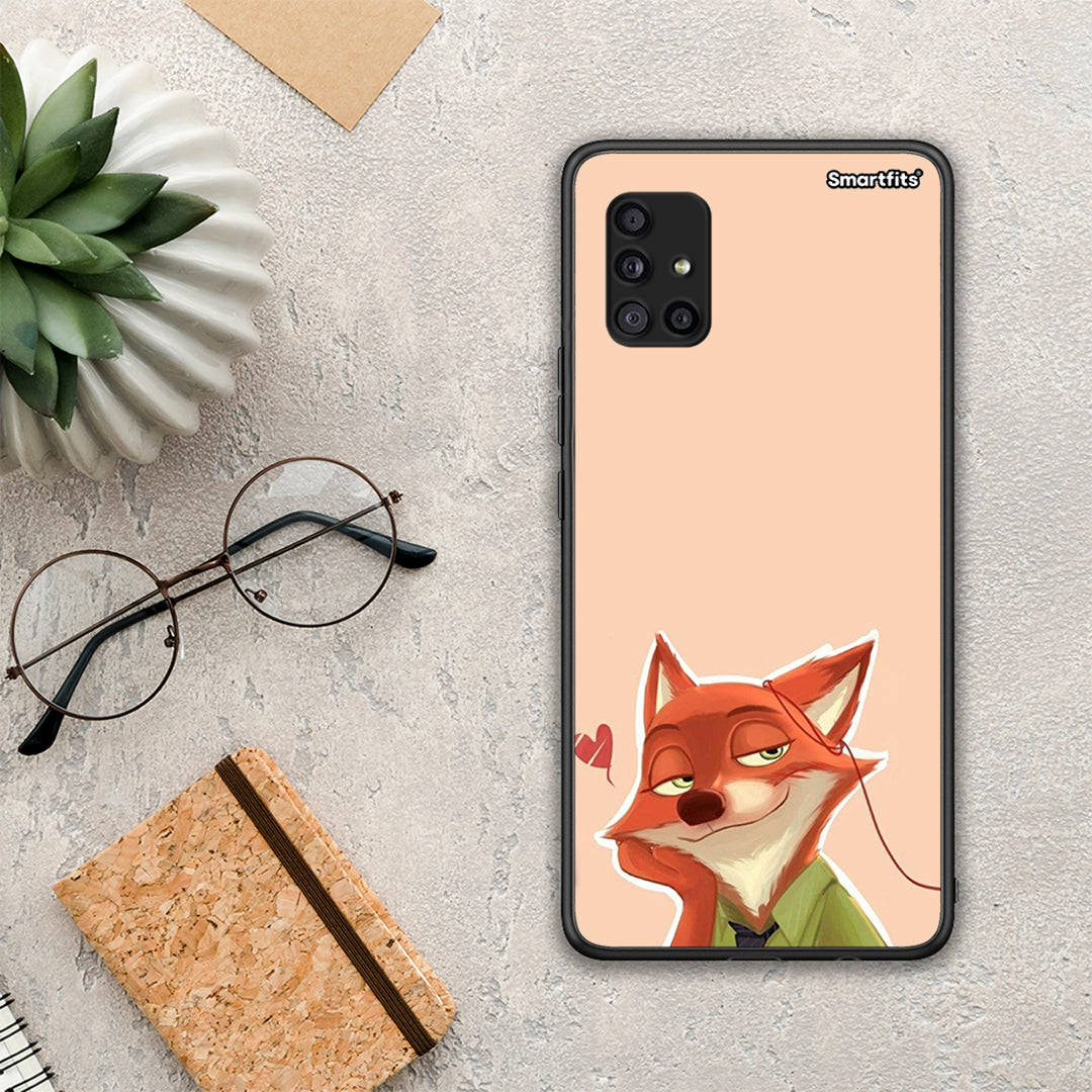 Nick Wilde And Judy Hopps Love 1 - Samsung Galaxy A51 5G θήκη