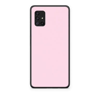 Θήκη Samsung Galaxy A51 5G Pale Pink από τη Smartfits με σχέδιο στο πίσω μέρος και μαύρο περίβλημα | Samsung Galaxy A51 5G Pale Pink case with colorful back and black bezels