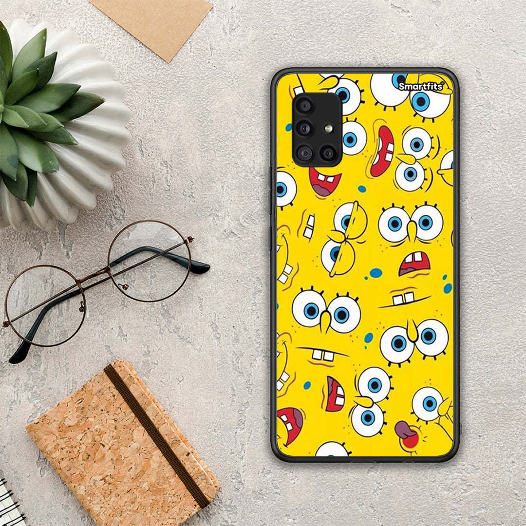 PopArt Sponge - Samsung Galaxy A51 5G θήκη