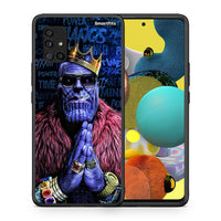 Thumbnail for Θήκη Samsung Galaxy A51 5G Thanos PopArt από τη Smartfits με σχέδιο στο πίσω μέρος και μαύρο περίβλημα | Samsung Galaxy A51 5G Thanos PopArt case with colorful back and black bezels