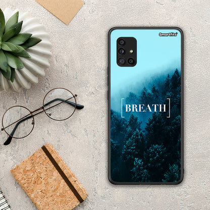 Quote Breath - Samsung Galaxy A51 5G θήκη