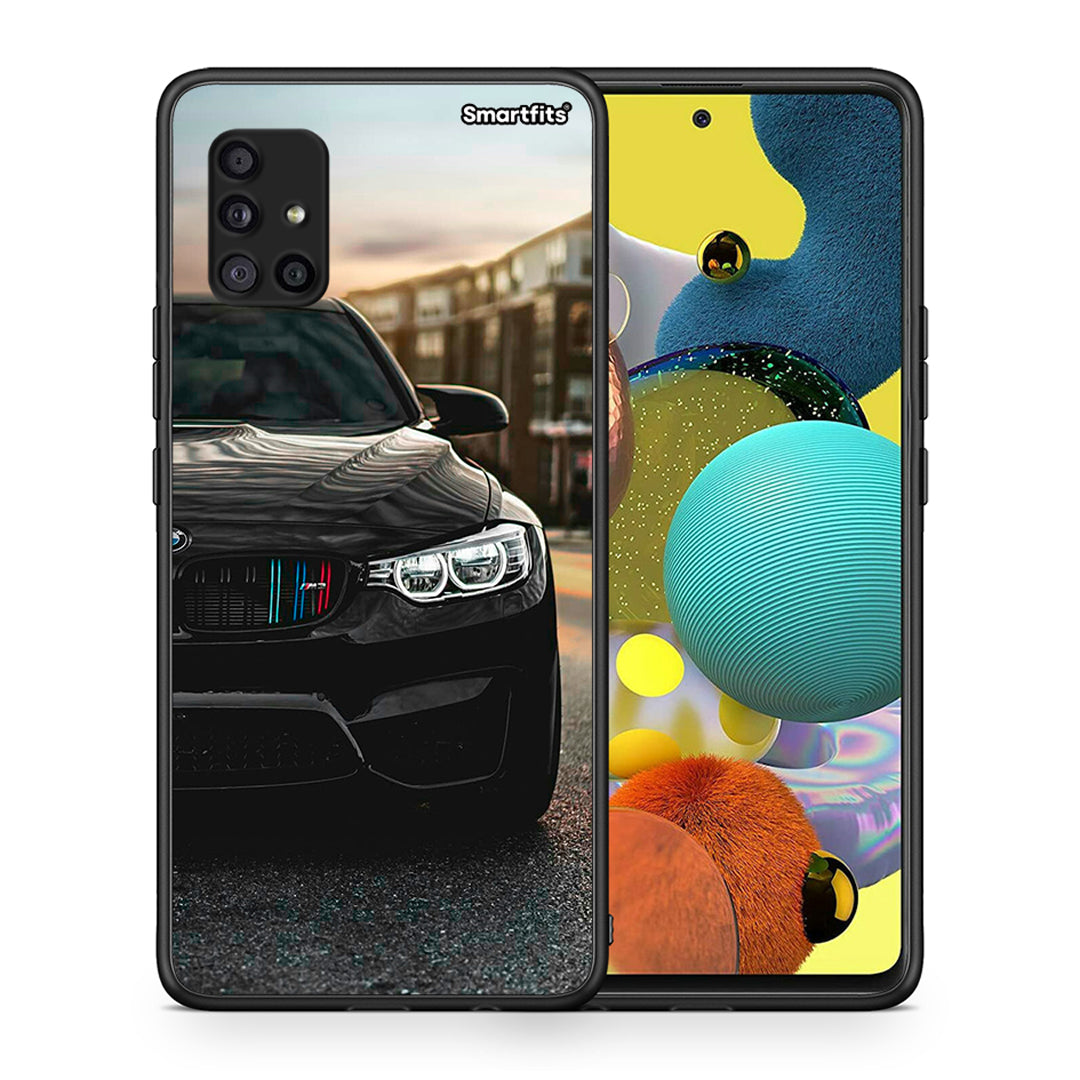 Θήκη Samsung Galaxy A51 5G M3 Racing από τη Smartfits με σχέδιο στο πίσω μέρος και μαύρο περίβλημα | Samsung Galaxy A51 5G M3 Racing case with colorful back and black bezels