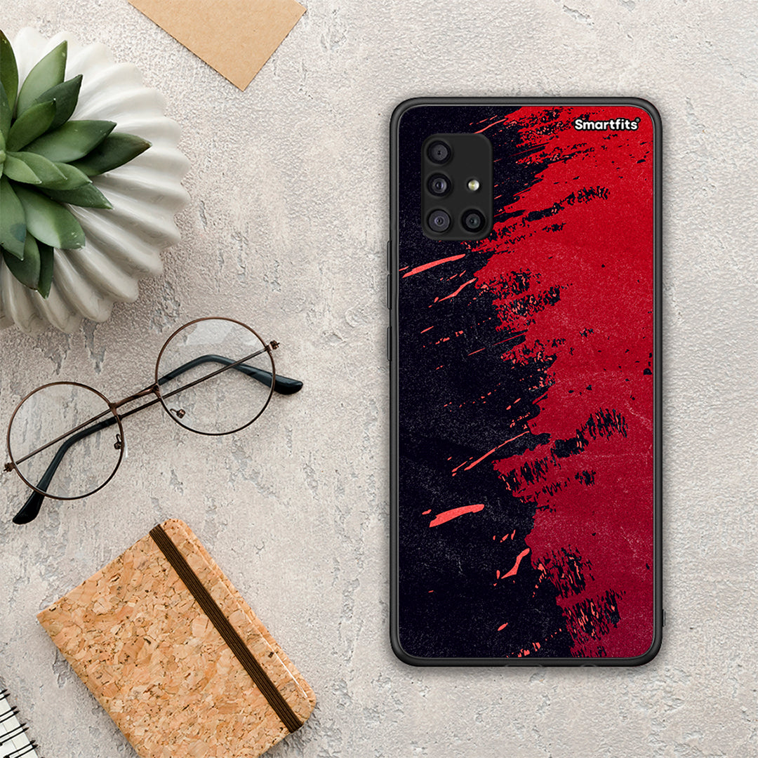 Red Paint - Samsung Galaxy A51 5G θήκη