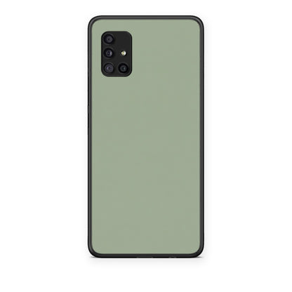 Θήκη Samsung Galaxy A51 5G Sage Green από τη Smartfits με σχέδιο στο πίσω μέρος και μαύρο περίβλημα | Samsung Galaxy A51 5G Sage Green case with colorful back and black bezels