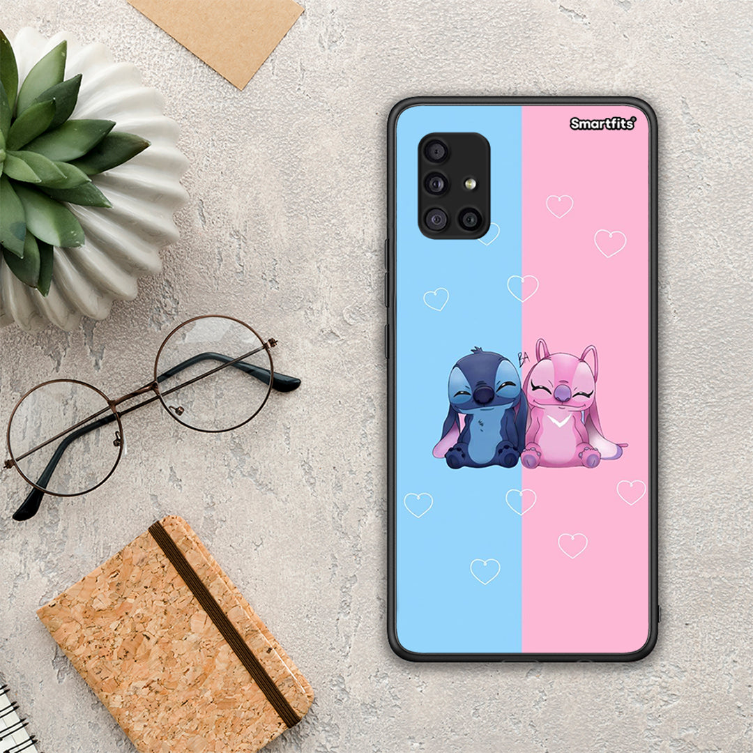 Stitch And Angel - Samsung Galaxy A51 5G θήκη