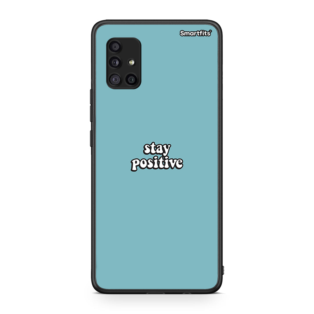 4 - Samsung Galaxy A51 5G Positive Text case, cover, bumper