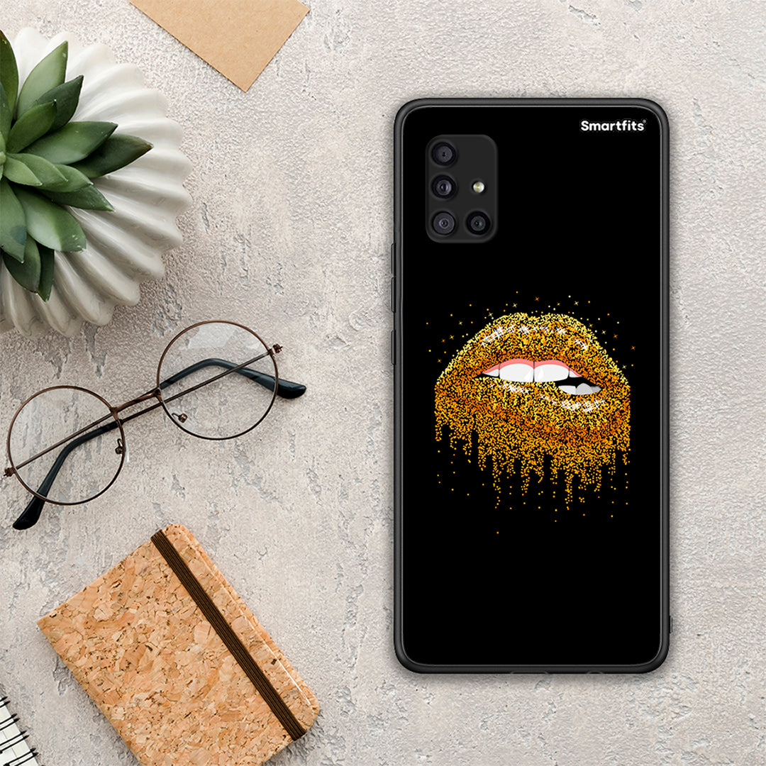 Valentine Golden - Samsung Galaxy A51 5G θήκη