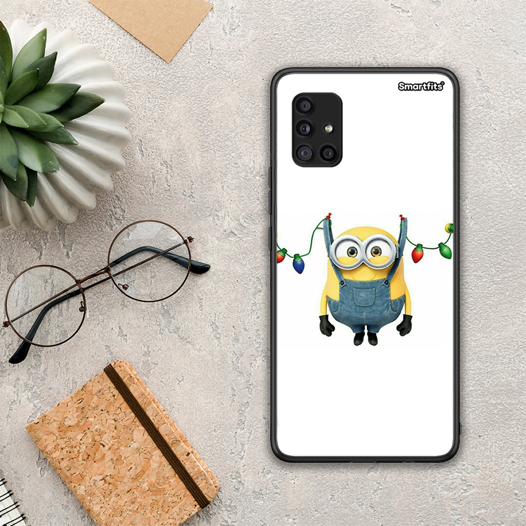 Xmas Minion Lights - Samsung Galaxy A51 5G θήκη