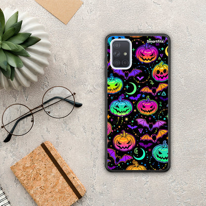 Neon Halloween - Samsung Galaxy A51 θήκη