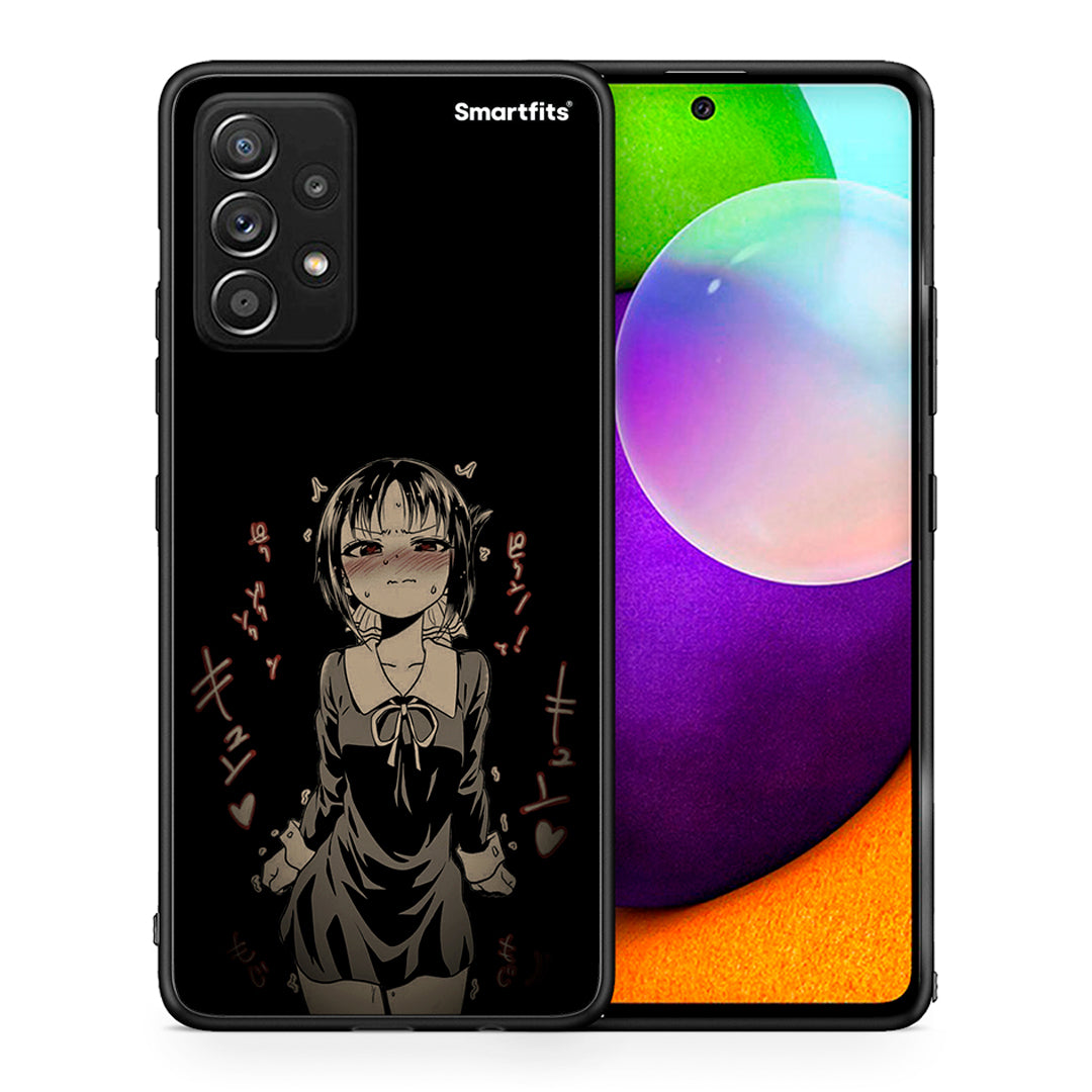 Θήκη Samsung Galaxy A52 Anime Girl από τη Smartfits με σχέδιο στο πίσω μέρος και μαύρο περίβλημα | Samsung Galaxy A52 Anime Girl case with colorful back and black bezels