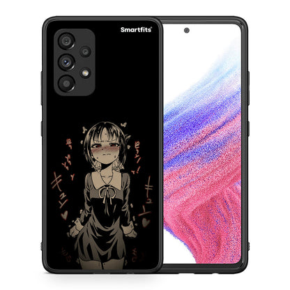 Θήκη Samsung A53 5G Anime Girl από τη Smartfits με σχέδιο στο πίσω μέρος και μαύρο περίβλημα | Samsung A53 5G Anime Girl case with colorful back and black bezels