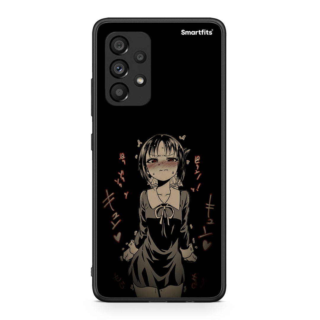 Samsung A53 5G Anime Girl θήκη από τη Smartfits με σχέδιο στο πίσω μέρος και μαύρο περίβλημα | Smartphone case with colorful back and black bezels by Smartfits
