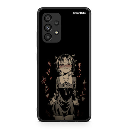Samsung A53 5G Anime Girl θήκη από τη Smartfits με σχέδιο στο πίσω μέρος και μαύρο περίβλημα | Smartphone case with colorful back and black bezels by Smartfits
