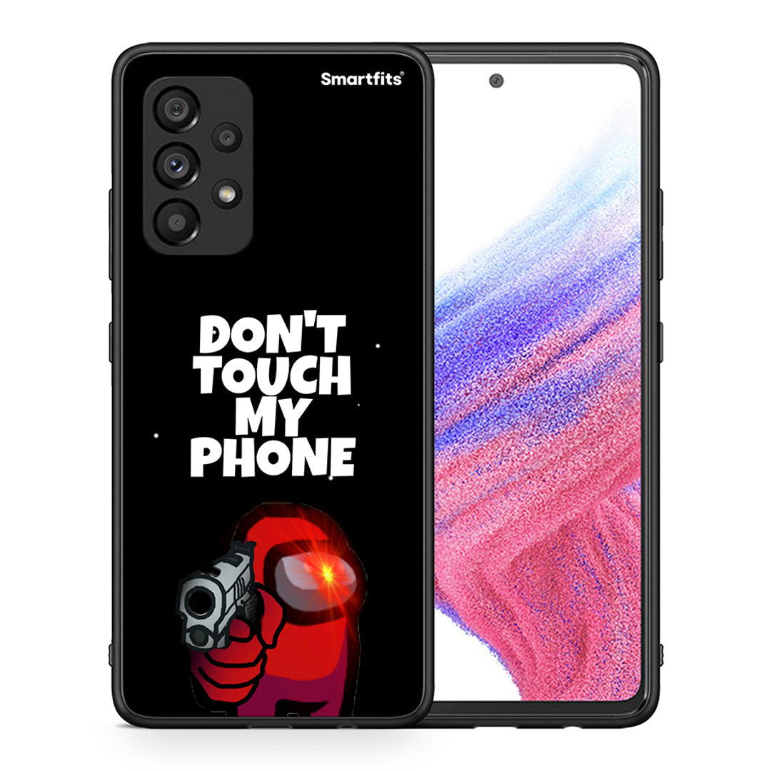 Θήκη Samsung A53 5G My Phone από τη Smartfits με σχέδιο στο πίσω μέρος και μαύρο περίβλημα | Samsung A53 5G My Phone case with colorful back and black bezels