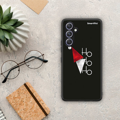 Θήκη Samsung Galaxy A54 Minimal Christmas από τη Smartfits με σχέδιο στο πίσω μέρος και μαύρο περίβλημα | Samsung Galaxy A54 Minimal Christmas Case with Colorful Back and Black Bezels