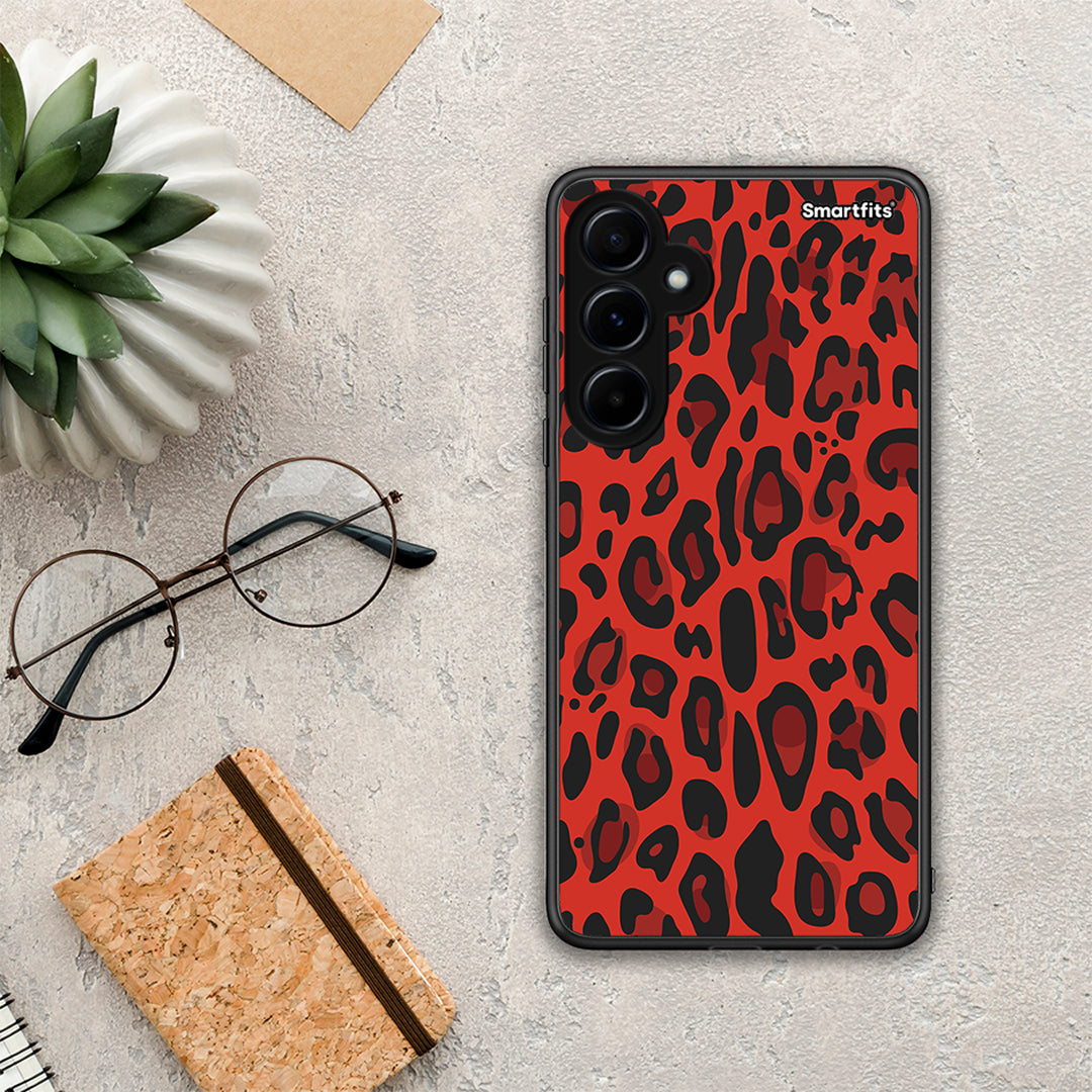 Animal Red Leopard - Samsung Galaxy A55 θήκη