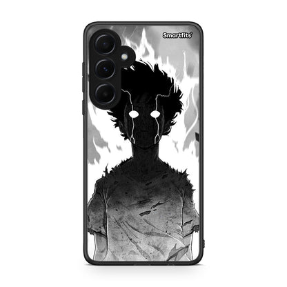 Samsung Galaxy A55 Anime Boy Θήκη από τη Smartfits με σχέδιο στο πίσω μέρος και μαύρο περίβλημα | Smartphone case with colorful back and black bezels by Smartfits