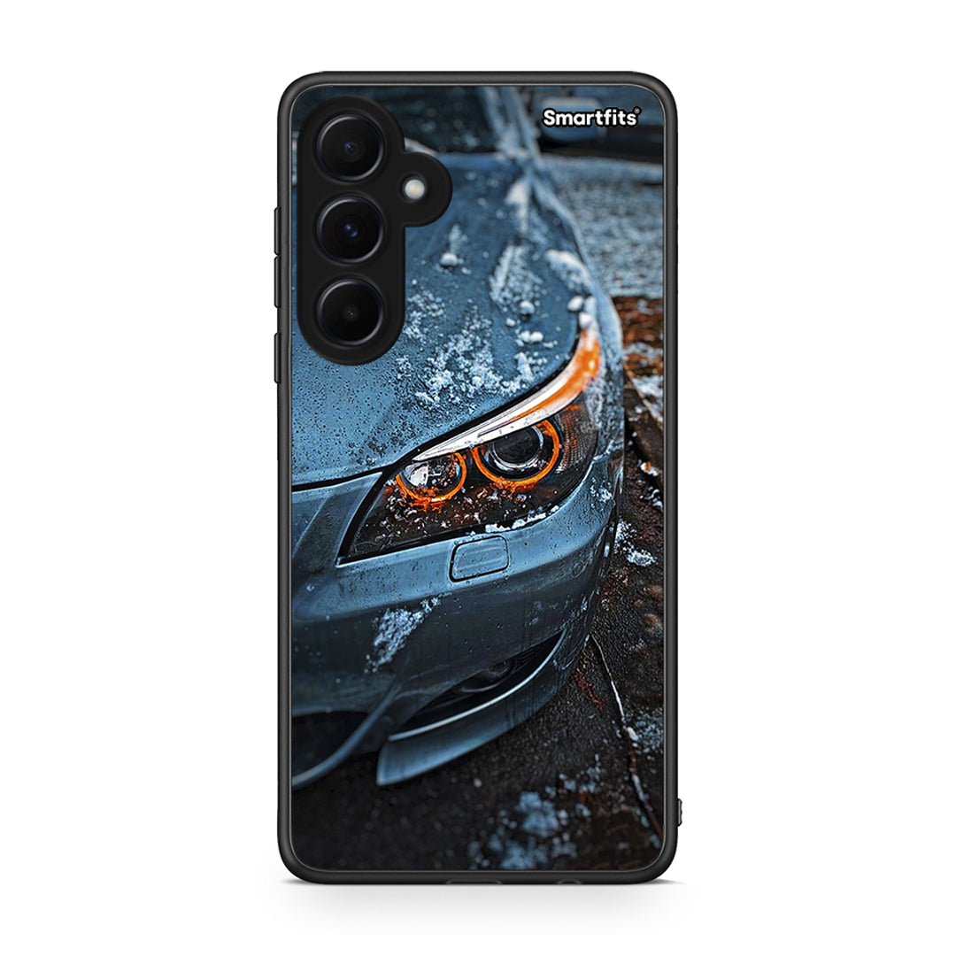 Samsung Galaxy A55 Bmw E60 Θήκη από τη Smartfits με σχέδιο στο πίσω μέρος και μαύρο περίβλημα | Smartphone case with colorful back and black bezels by Smartfits