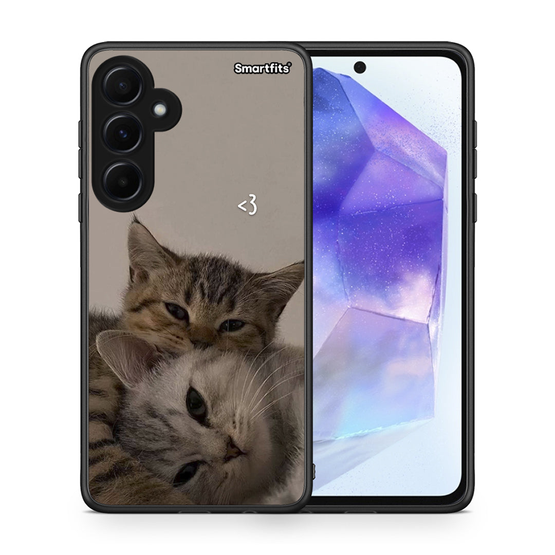 Cats In Love - Samsung Galaxy A55 θήκη