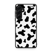 Thumbnail for Samsung Galaxy A55 Cow Print θήκη από τη Smartfits με σχέδιο στο πίσω μέρος και μαύρο περίβλημα | Smartphone case with colorful back and black bezels by Smartfits