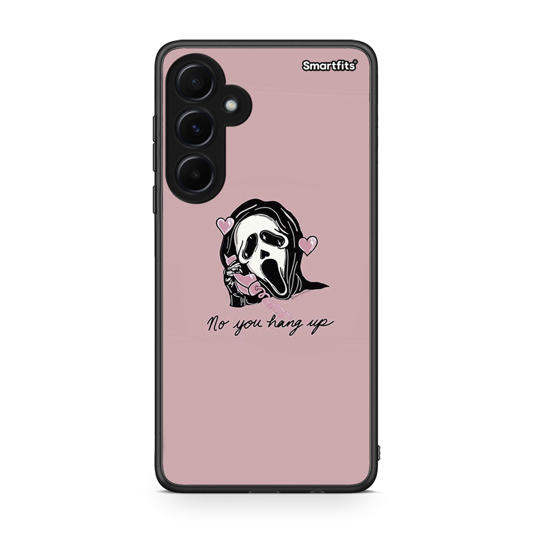 Samsung Galaxy A55 Halloween Hang Up Θήκη από τη Smartfits με σχέδιο στο πίσω μέρος και μαύρο περίβλημα | Smartphone case with colorful back and black bezels by Smartfits