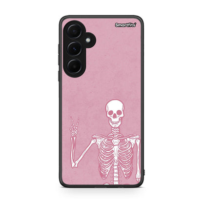 Samsung Galaxy A55 Halloween Motivation Θήκη από τη Smartfits με σχέδιο στο πίσω μέρος και μαύρο περίβλημα | Smartphone case with colorful back and black bezels by Smartfits