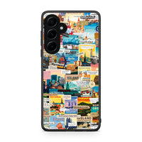 Thumbnail for Samsung Galaxy A55 Live To Travel θήκη από τη Smartfits με σχέδιο στο πίσω μέρος και μαύρο περίβλημα | Smartphone case with colorful back and black bezels by Smartfits