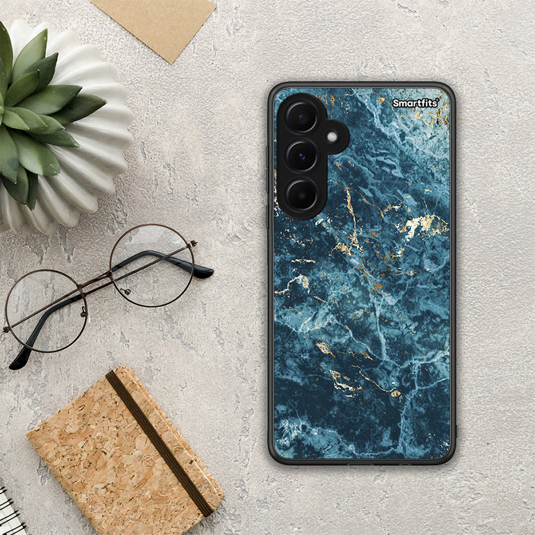 Marble Blue - Samsung Galaxy A55 θήκη