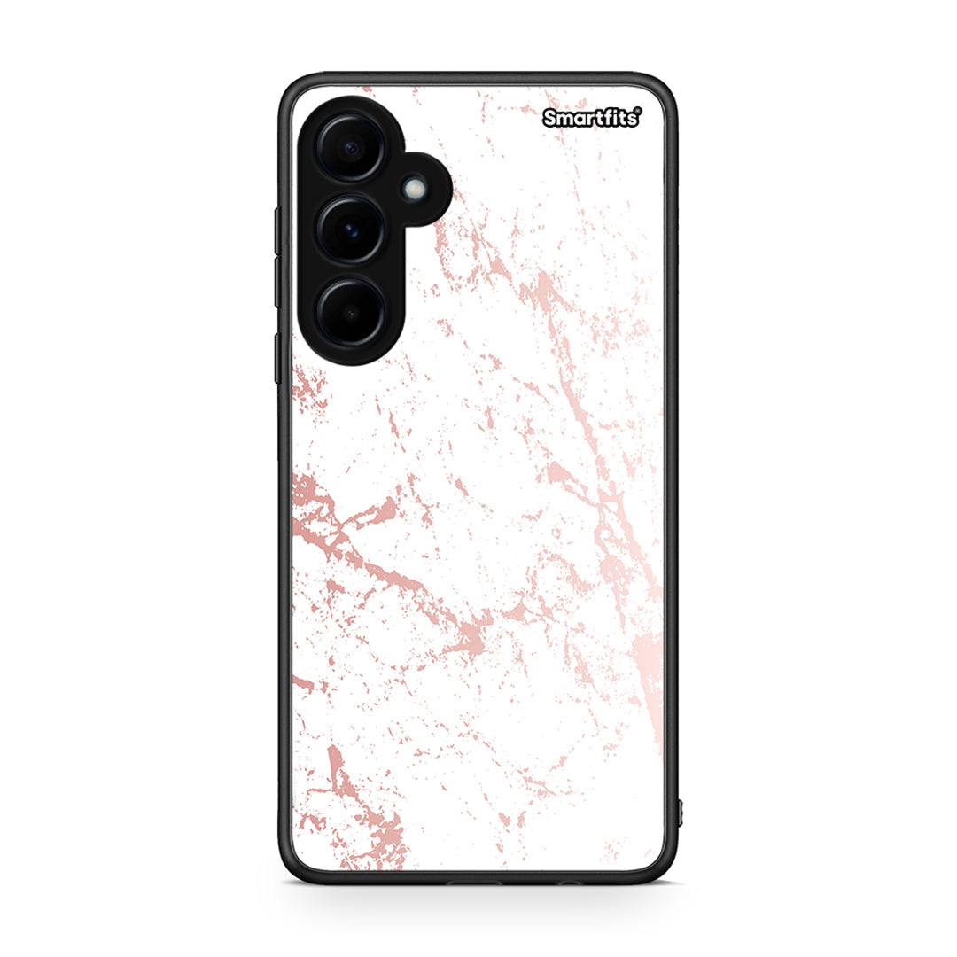 116 - Samsung Galaxy A55 Pink Splash Marble case, cover, bumper