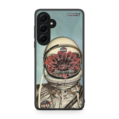 Samsung Galaxy A55 Nasa Bloom θήκη από τη Smartfits με σχέδιο στο πίσω μέρος και μαύρο περίβλημα | Smartphone case with colorful back and black bezels by Smartfits