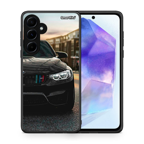 Θήκη Samsung Galaxy A55 M3 Racing από τη Smartfits με σχέδιο στο πίσω μέρος και μαύρο περίβλημα | Samsung Galaxy A55 M3 Racing case with colorful back and black bezels