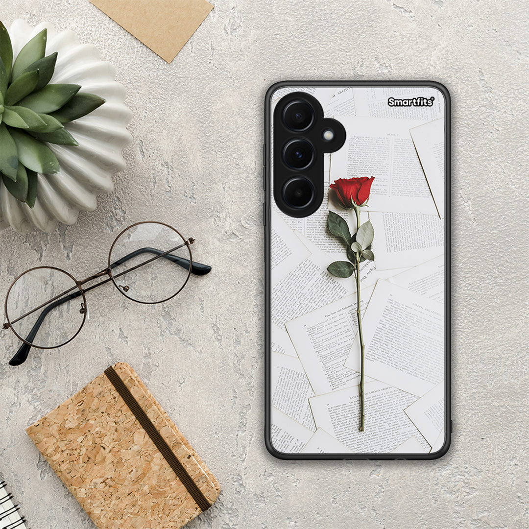 Red Rose - Samsung Galaxy A55 θήκη