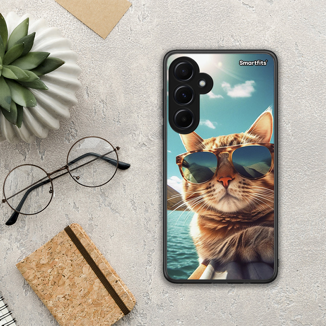 Summer Cat - Samsung Galaxy A55 θήκη