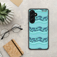 Thumbnail for Swimming Dolphins - Samsung Galaxy A55 θήκη